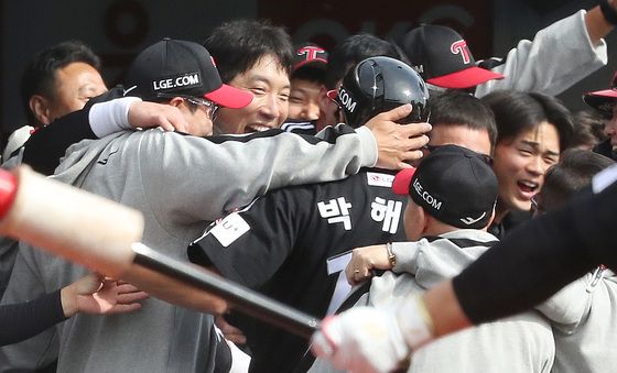 김현수·박해민 '백투백 홈런의 주인공'