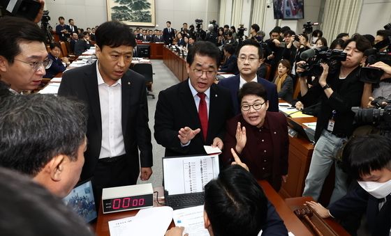 [국감]'대통령실 종합 국정감사' 시작부터 불협화음