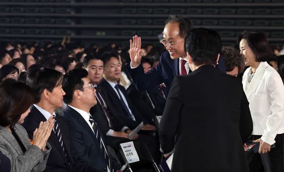 추경호 원내대표, 간호법 제정 축하 기념대회 참석