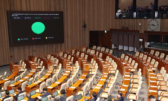 야당 주도로 '김건희 특검법 수정안' 국회 본회의 통과