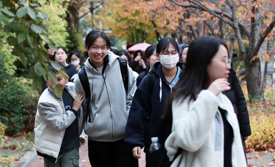 수능 끝, 집으로