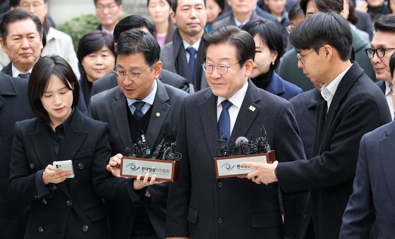 '이재명 두번째 운명의 날' 1심 선고 공판을 앞두고