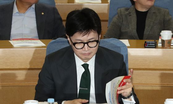 초선의원 공부모임 참석한 한동훈 대표