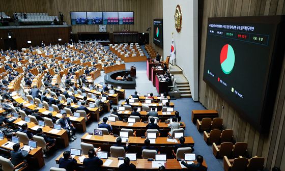 '여당 추천 배제' 상설특검 규칙 개정안 본회의 통과