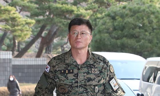 김정근 제3공수여단장, '검찰 출석'