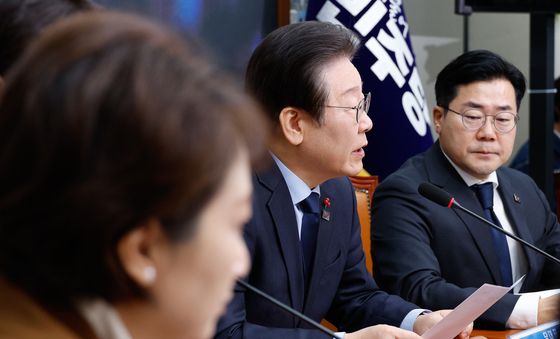 국힘 국정협의체 결단 요구하는 이재명 대표