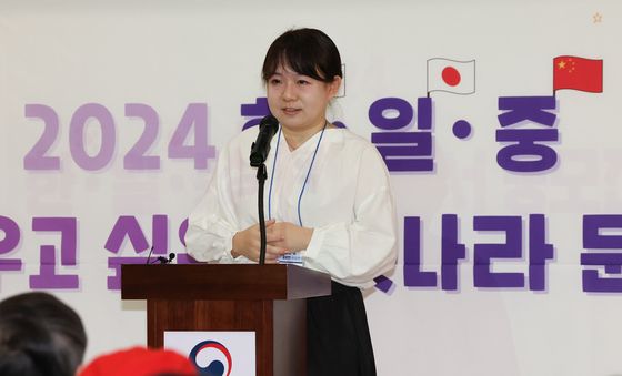 축사하는 류야오훙 주한중국문화원 부원장