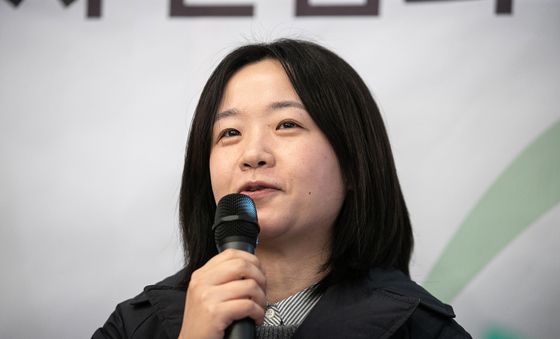 림LIM 문학상 대상 수상소감 밝히는 성수진 작가