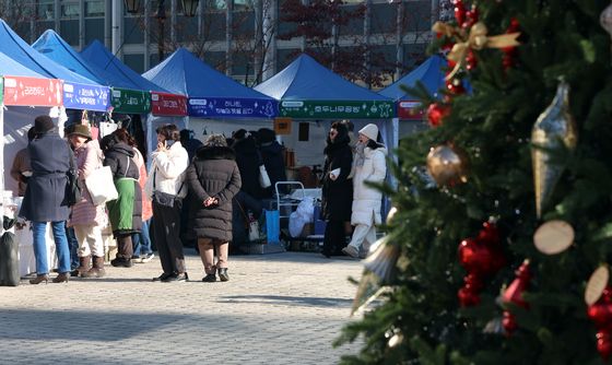 성탄 축제  '2024 명동, 겨울을 밝히다'