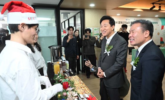 '밈센터 활짝데이' 참석한 오세훈 시장