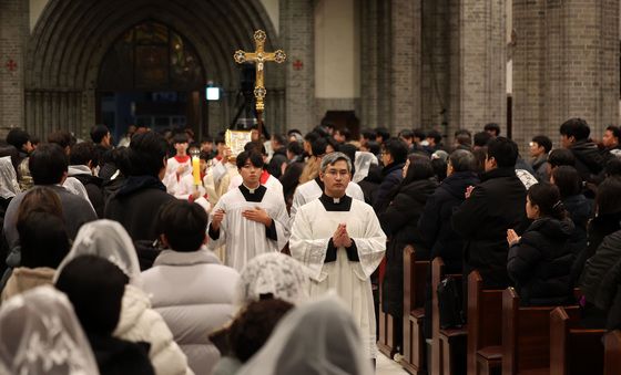 명동성당 성탄 대축일 미사