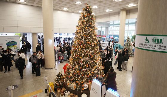 크리스마스 명소된 제주공항