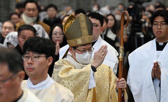 명동성당, 성탄 대축일 낮 미사