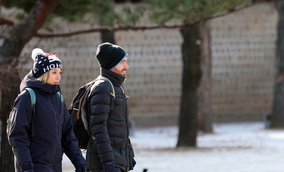 코끝 시리는 한국의 추위