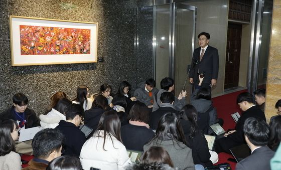 국회의장 면담 마친 권성동 '성과는?'