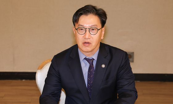 경제관계차관회의 발언하는 김범석 기재차관