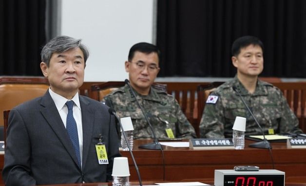 정보위 전체회의, 조태용 국정원장과 여인형 전 방첩사령관