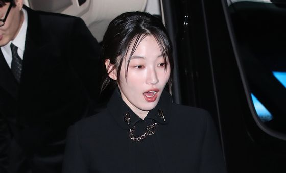 원지안, 강추위에 '깜짝'