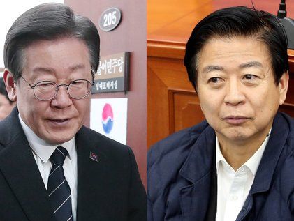 이재명, 단식 농성 중인 노웅래 의원 면담 '중단 권고'