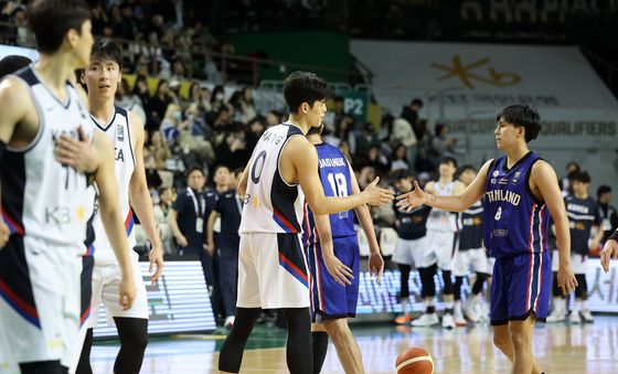 대한민국, 태국 꺾고 농구월드컵 예선 첫 승 신고