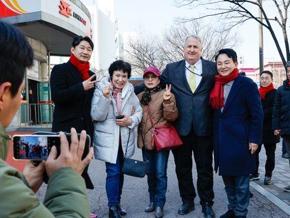 원희룡, 인요한·이천수와 계양구 유세