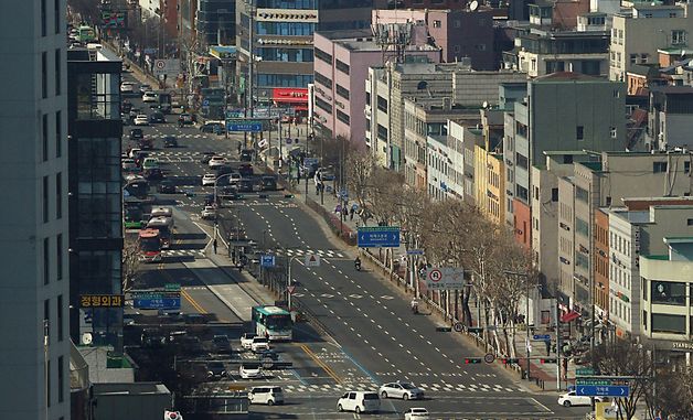 105주년 삼일절 맞아 게양된 초대형 태극기