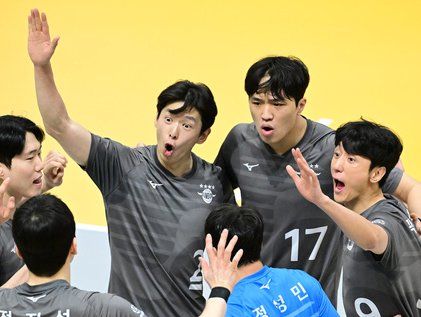 극적인 정규리그 1위 차지한 대한항공