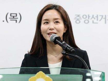 소감 밝히는 이주영 개혁신당 비례대표 당선인