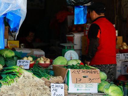 서울 16개 전통시장서 사과·대파 최대 50% 싸진다
