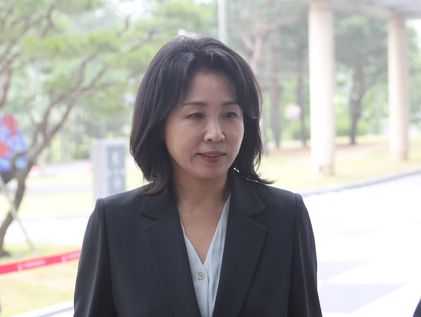 공판 출석하는 김혜경