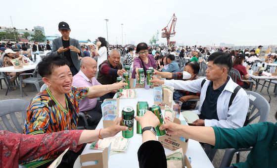 해외관광객 몰린 인천맥강파티