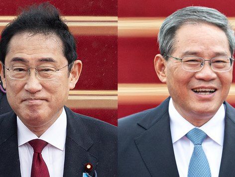 기시다·리창 총리 \'한일중 정상회의 참석 위해\'