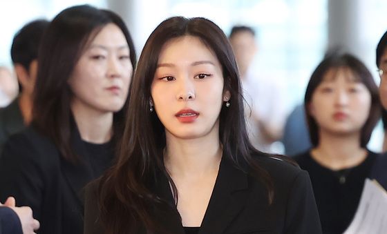 KB 취업박람회 입장하는 김연아