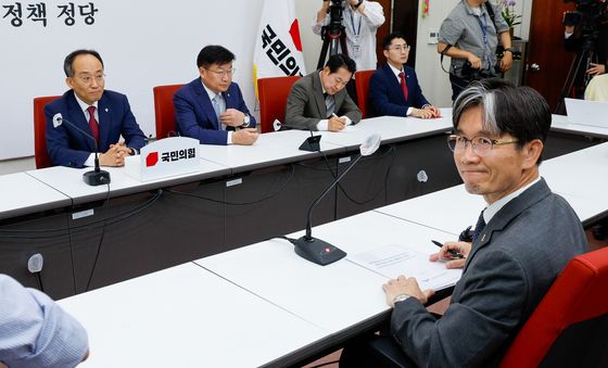 오동운 공수처장 만난 추경호 원내대표