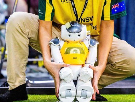 [포토] '로봇도 긴장'…로봇 축구 월드컵 열린 네덜란드