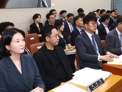 과방위 출석한 최수연·서상원 대표