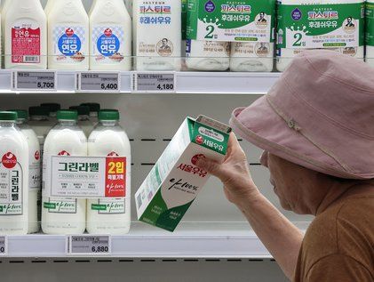 우유 원윳값 인상폭 협상 난항