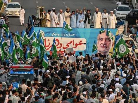 [포토]파키스탄 인플레이션 항의 대규모 거리 시위