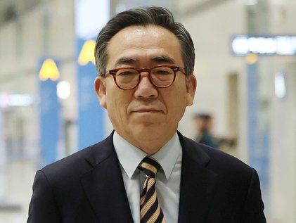 아세안 외교장관회의 일정 마치고 귀국하는 조태열 장관