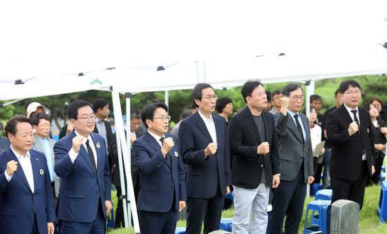 강기정 광주시장, 이한열 열사 추모