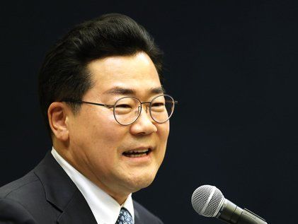 축사하는 박찬대 원내대표