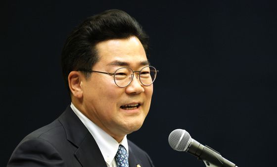 축사하는 박찬대 원내대표