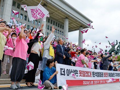 국회 찾은 여성농민들 '더 이상은 못참아'