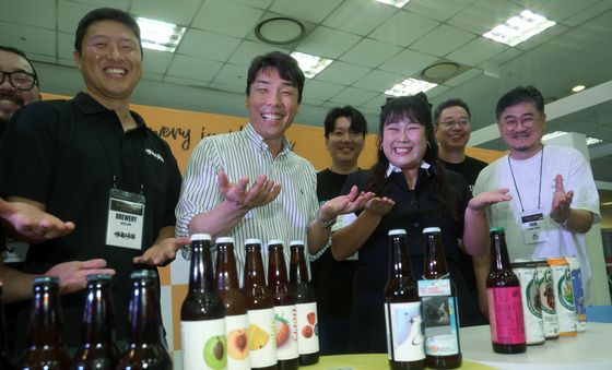 수제 맥주 축제를 용산에서