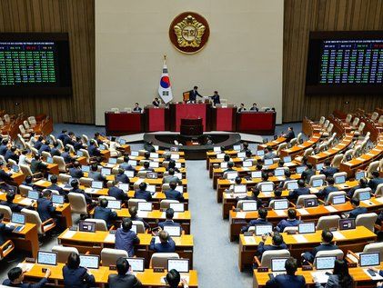 김건희 특검법 野 단독 국회 본회의 통과