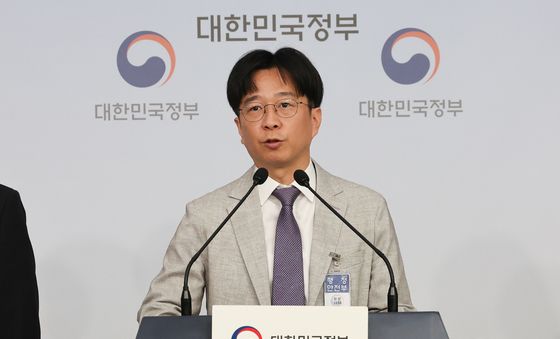 브리핑하는 나현빈 행안부 재난원인조사반장