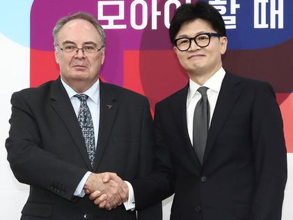 한동훈 대표, 주한 호주대사 접견