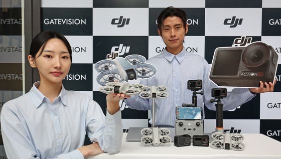 손에서 이착륙 가능한 DJI Neo와 액션캠 DJI 오즈모 액션 5프로 출시'