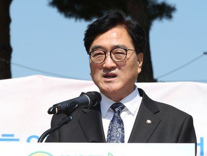 기후위기 강조하는 우원식 의장