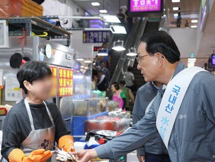 노동진 수협중앙회장, 노량진 수산데이